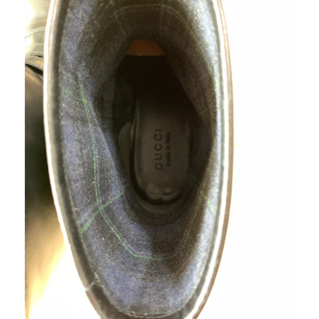 Gucci(グッチ)のりんちゃん様専用 グッチ ショートブーツ メンズ 6.5 GUCCI 箱 メンズの靴/シューズ(ブーツ)の商品写真