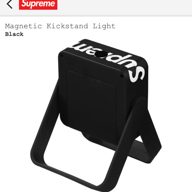 Supreme(シュプリーム)のSupreme Magnetic Kickstand Light  インテリア/住まい/日用品のライト/照明/LED(蛍光灯/電球)の商品写真