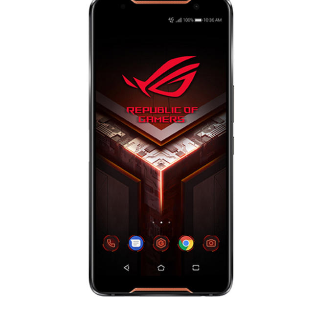 ASUS(エイスース)のZS600KL-BK512S8 ROG Phone ZS600KL SIMフリー スマホ/家電/カメラのスマートフォン/携帯電話(スマートフォン本体)の商品写真