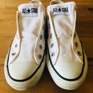 コンバース(CONVERSE)の12月2日まで出品！コンバースconverseスリッポン22スニーカー美品(スニーカー)