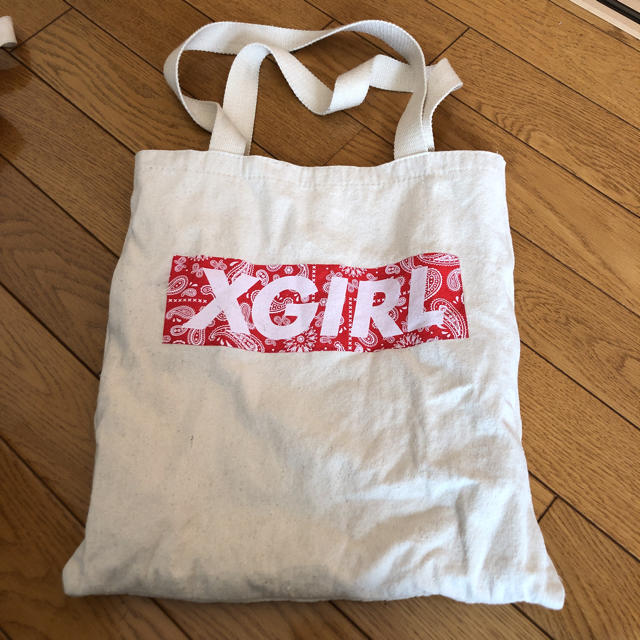 X-girl(エックスガール)のエックスガール レディースのバッグ(トートバッグ)の商品写真