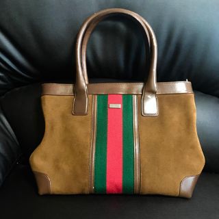 グッチ(Gucci)のGUCCI シェリーライン トートバッグ(トートバッグ)