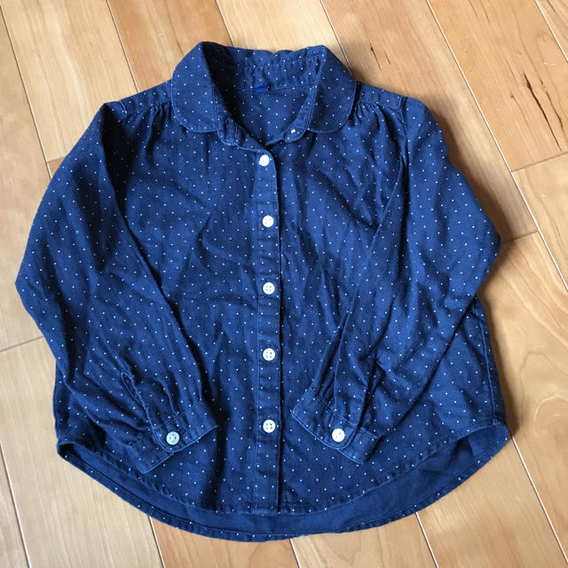 UNIQLO(ユニクロ)の女の子 110シャツセット キッズ/ベビー/マタニティのキッズ服女の子用(90cm~)(ブラウス)の商品写真