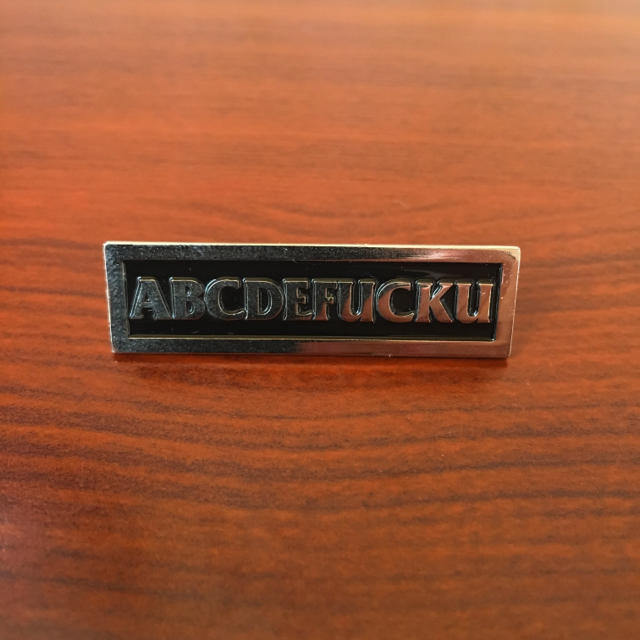 専用 Supreme  ABC Pin Pins ピンバッチ ピンバッジ 名作