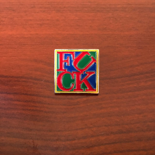 Supreme FUCK Pin Pins ピンバッチ ピンバッジ 名作 小物 - バッジ ...