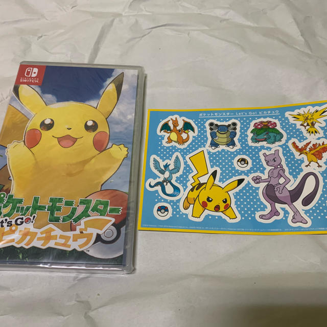 ニンテンドースイッチ★ポケットモンスター Let's Go! ピカチュウ新品