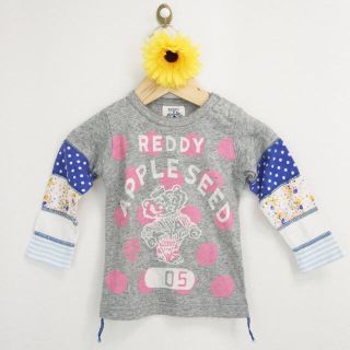 レディーアップルシード(REDDY APPLESEED)の【しおしお様専用】ロンT ワンピース 80cm(Ｔシャツ)