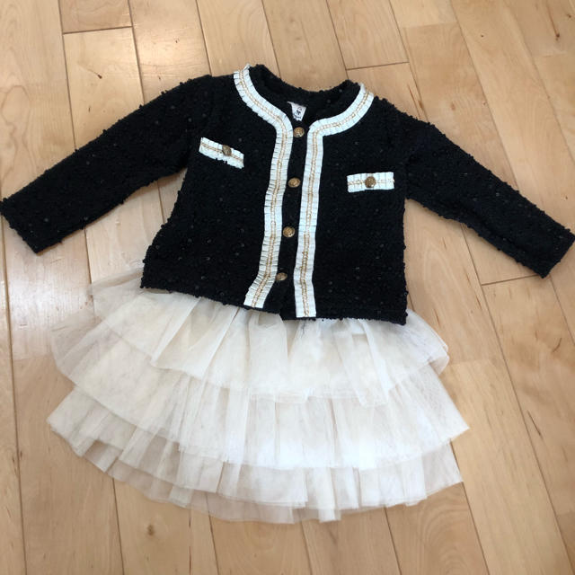 子ども フォーマル 上下セット 韓国子供服 キッズ/ベビー/マタニティのキッズ服女の子用(90cm~)(ドレス/フォーマル)の商品写真