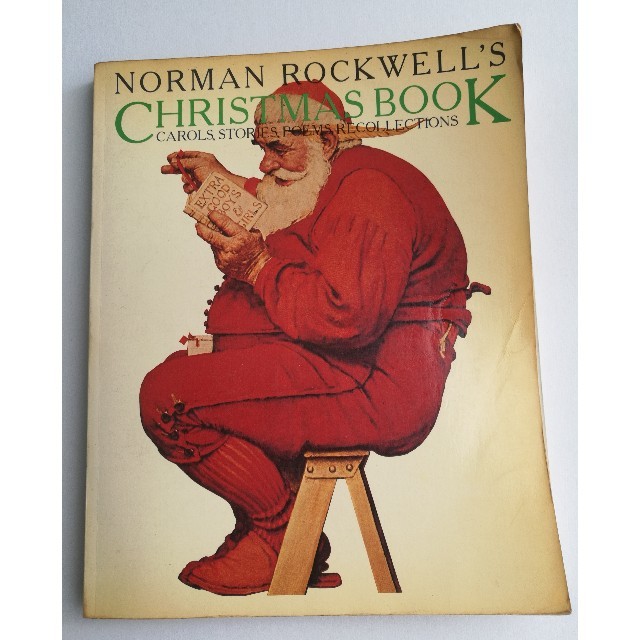 ノーマンロックウェル　クリスマスブック エンタメ/ホビーのコレクション(印刷物)の商品写真