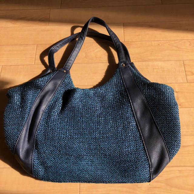 IMAGE(イマージュ)の紺色 バッグ レディースのバッグ(トートバッグ)の商品写真