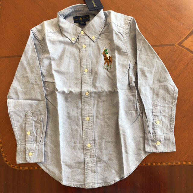 Ralph Lauren(ラルフローレン)のお値下げ価格♡RALPH LAUREN 長袖シャツ120cm キッズ/ベビー/マタニティのキッズ服男の子用(90cm~)(ブラウス)の商品写真