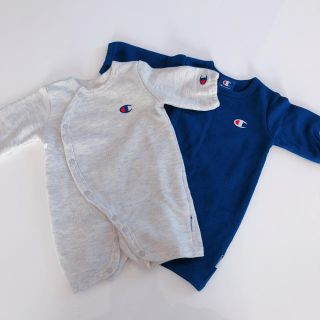 チャンピオン(Champion)の❁【50～60cm 2枚セット】Champion ロンパース❁(ロンパース)