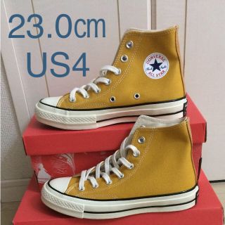 コンバース(CONVERSE)のct70★23センチ★サンフラワー(スニーカー)