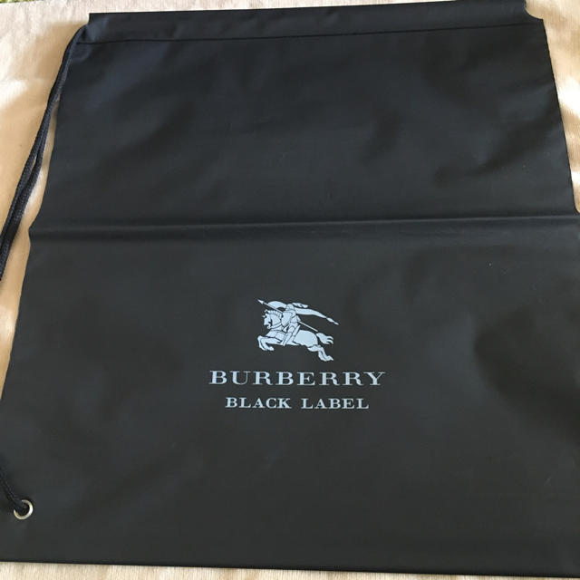 BURBERRY BLACK LABEL(バーバリーブラックレーベル)のバーバリー 袋 ショップ袋 メッセージカード レディースのバッグ(ショップ袋)の商品写真