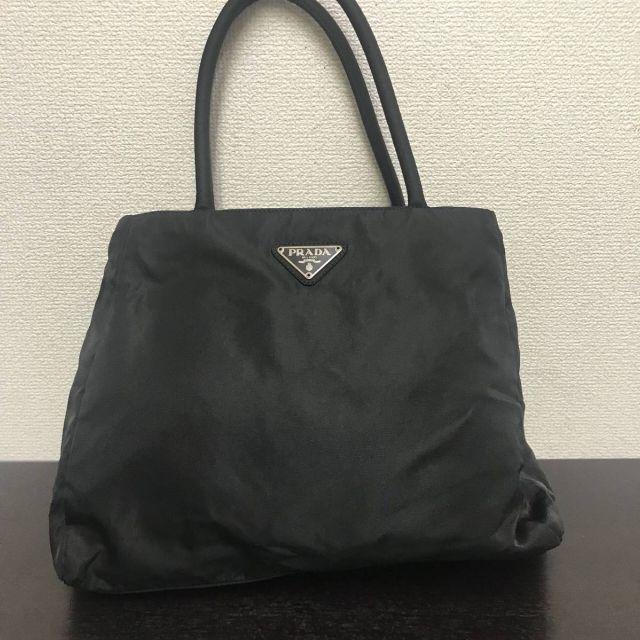 PRADA(プラダ)のプラダ　ハンドバッグ　テスート　黒　ＮＥＲＯ レディースのバッグ(ハンドバッグ)の商品写真