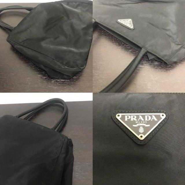 PRADA(プラダ)のプラダ　ハンドバッグ　テスート　黒　ＮＥＲＯ レディースのバッグ(ハンドバッグ)の商品写真