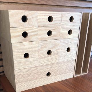 ムジルシリョウヒン(MUJI (無印良品))の無印良品 MDF 収納 4点(小物入れ)