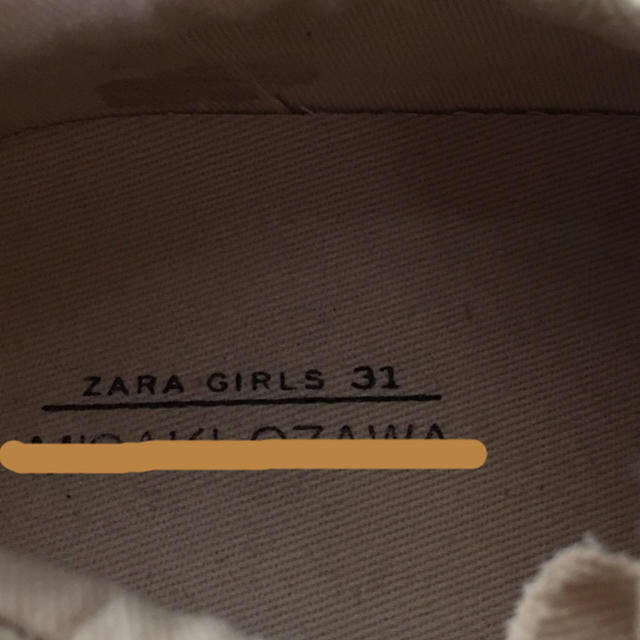 ZARA KIDS(ザラキッズ)の[SALE！！]ZARA ガールズシューズ キッズ/ベビー/マタニティのキッズ靴/シューズ(15cm~)(スニーカー)の商品写真