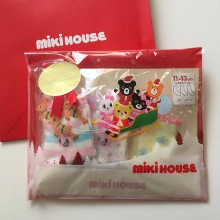 ミキハウス(mikihouse)のミキハウス ソックスパック クリスマス(靴下/タイツ)