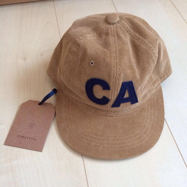 TODAYFUL(トゥデイフル)のCorduroy Cap レディースの帽子(キャップ)の商品写真