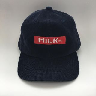 ミルクフェド(MILKFED.)のMILK FED. キャップ ネイビー(キャップ)