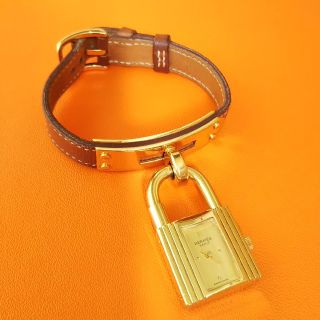 エルメス(Hermes)のエルメス HERMES ケリー ウォッチ 腕時計 動作 稼働 正常 カデナ(腕時計)