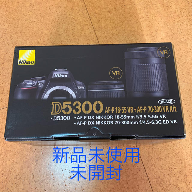 休日限定 Nikon - ダブルズームキット d5300 デジタル一眼