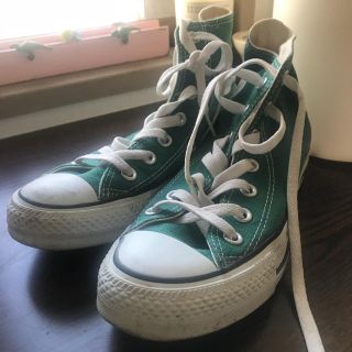 コンバース(CONVERSE)のコンバースハイカット グリーン(スニーカー)