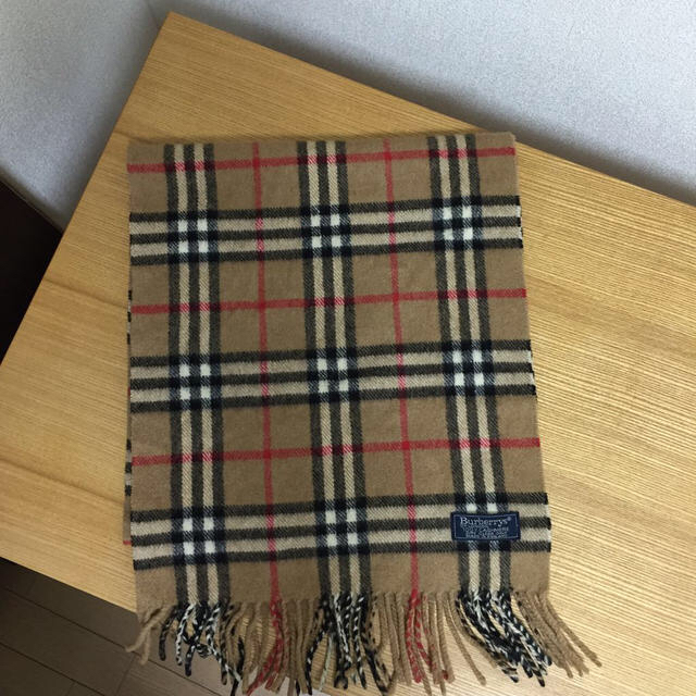 BURBERRY(バーバリー)のBurberryマフラーカシミヤ100% レディースのファッション小物(マフラー/ショール)の商品写真