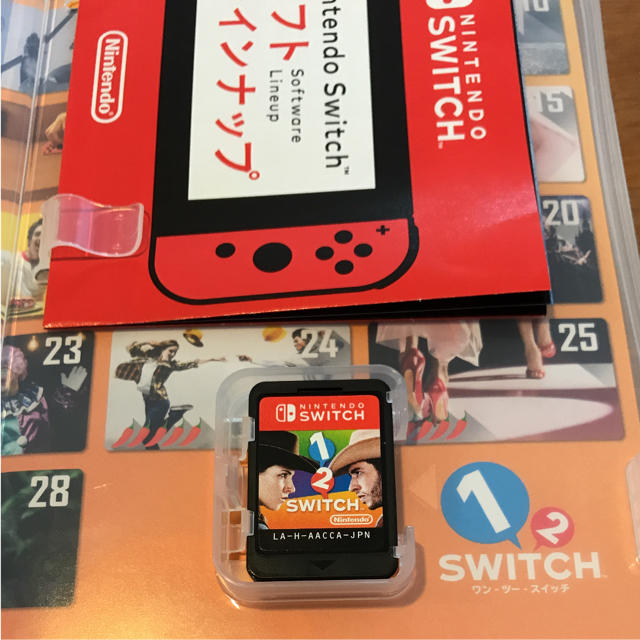 Nintendo Switch(ニンテンドースイッチ)の1-2-Switch エンタメ/ホビーのゲームソフト/ゲーム機本体(家庭用ゲームソフト)の商品写真