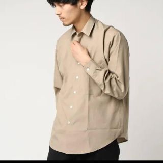 コモリ(COMOLI)のAURALEE WASHED FINX TWILL BIG SHIRTS  (シャツ)