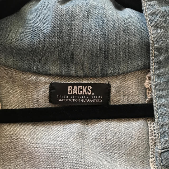 BACKS(バックス)のフード付きデニムシャツ メンズのトップス(シャツ)の商品写真