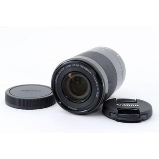キヤノン(Canon)の☆新品未使用☆ Canon EF-M 55-200mm 黒 望遠レンズ(レンズ(ズーム))