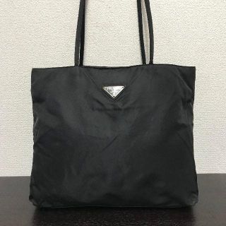 プラダ(PRADA)のプラダ　トートバッグ　黒　テスート　ナイロン(トートバッグ)