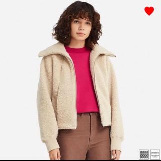 ユニクロ(UNIQLO)のUNIQLO U ボアブルゾン(ブルゾン)