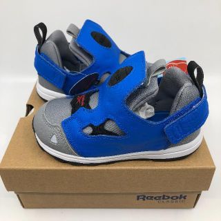 リーボック(Reebok)の新品 13cm リーボック バーサ ポンプ フューリー キッズ ブルー(スニーカー)