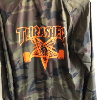 スラッシャー(THRASHER)のTHRASHERコーチジャケット(ナイロンジャケット)