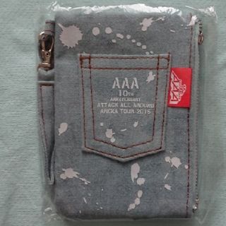 トリプルエー(AAA)の24 ma様専用 AAA  10th  デニムパスケース  人気完売 新品未使用(アイドルグッズ)