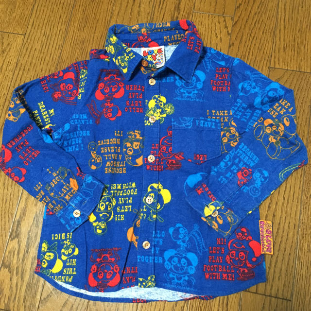 LOVE REVOLUTION(ラブレボリューション)のラブレボ シャツ キッズ/ベビー/マタニティのキッズ服男の子用(90cm~)(Tシャツ/カットソー)の商品写真