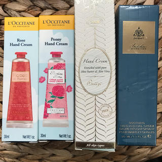 ロクシタン(L'OCCITANE)のぬんさん専用ハンドクリーム4本セット(ハンドクリーム)