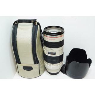 キヤノン(Canon)の【美品/人気の白レンズ】 EF70-200mm F2.8 L USM(レンズ(ズーム))