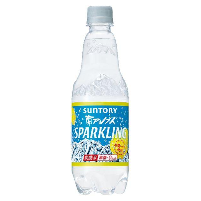 サントリー(サントリー)のサントリー 天然水 南アルプス スパークリングレモン 500ml×24本 食品/飲料/酒の飲料(その他)の商品写真