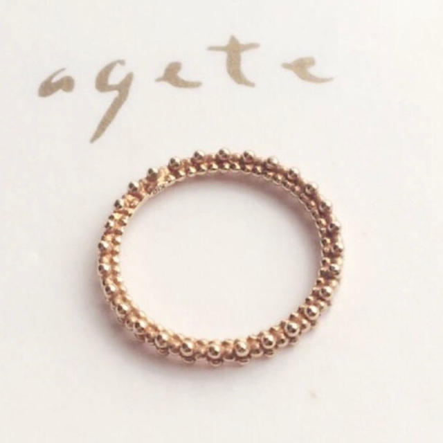 agete - 12月2日まで出品!定価18000円ageteアガット agete - 12月2日まで出品!定価18000円ageteアガット