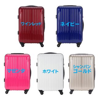 ジュンコ様専用 即購入ok¥4980 小型スーツケース ネイビー(スーツケース/キャリーバッグ)