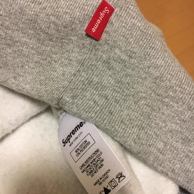 supreme s logo hooded sweat