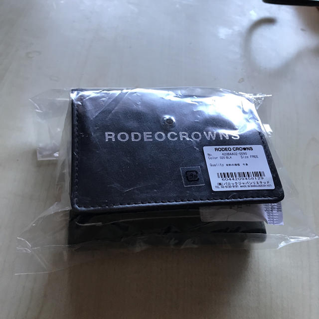 RODEO CROWNS(ロデオクラウンズ)の未使用品☆RODEO CROWNS レザーミニウォレット レディースのファッション小物(財布)の商品写真