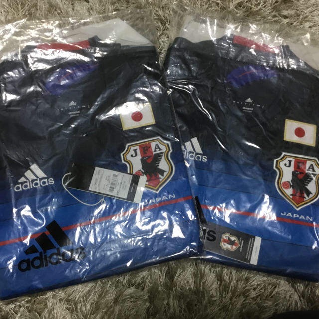 サッカー 日本代表 ユニフォーム 新品 二枚セット サッカー 日本代表 ユニフォーム 新品 二枚セット