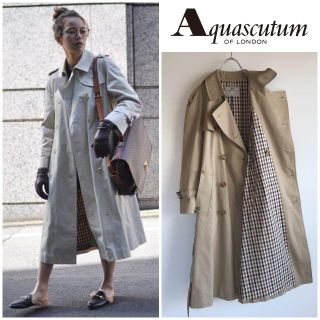 aquascutum ジャケット　高級感　vintage