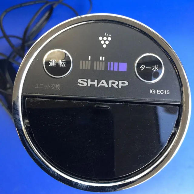 SHARP(シャープ)の空気清浄機 プラズマクラスター 車載 カー用品 自動車/バイクの自動車(車内アクセサリ)の商品写真