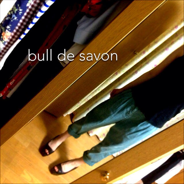 bulle de savon - ビュルデサボン サルエルパンツ